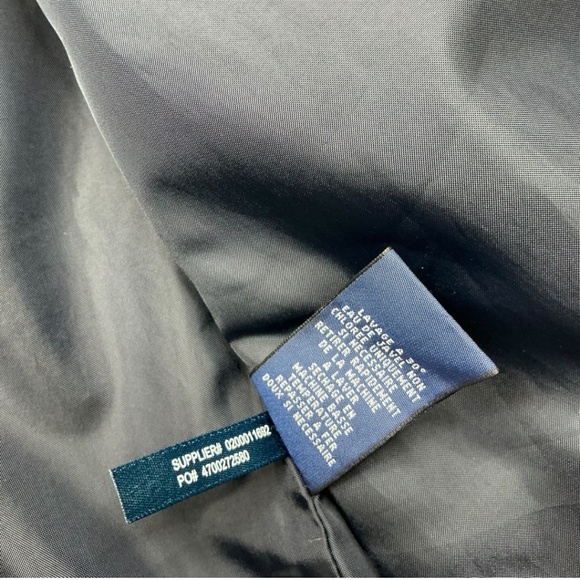 Ralph Lauren Navy Quilted Jacket - Picture 7 of 16